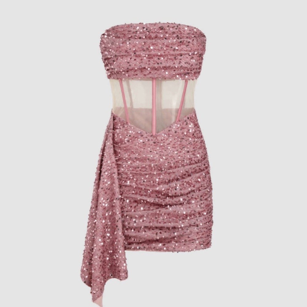 🚨New with tags pink corset dress🚨